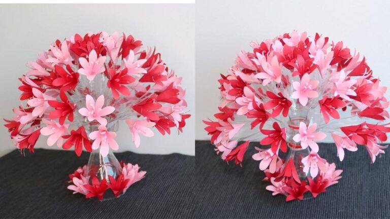 Questo semplice gesto trasforma una bottiglia di plastica in un vaso da sogno…