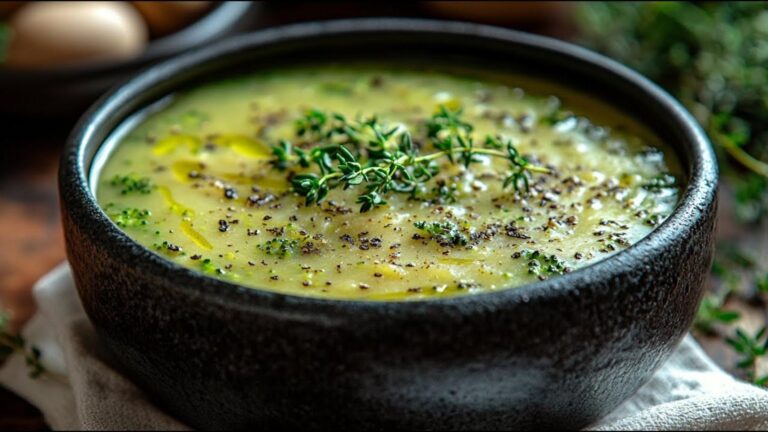 Questo semplice gesto trasforma il broccolo in una zuppa cremosa e deliziosa…