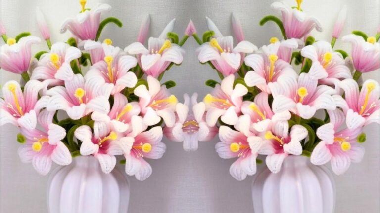 Questo metodo semplice trasforma i tuoi fiori di cartone in opere d’arte…