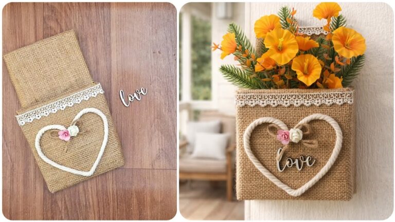 7 Idee di Decorazioni Straordinarie da Realizzare con Cartone e Tessuti!