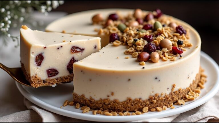 Torta sana in 3 mosse: senza farina, zucchero e senza cottura! Scopri la ricetta!