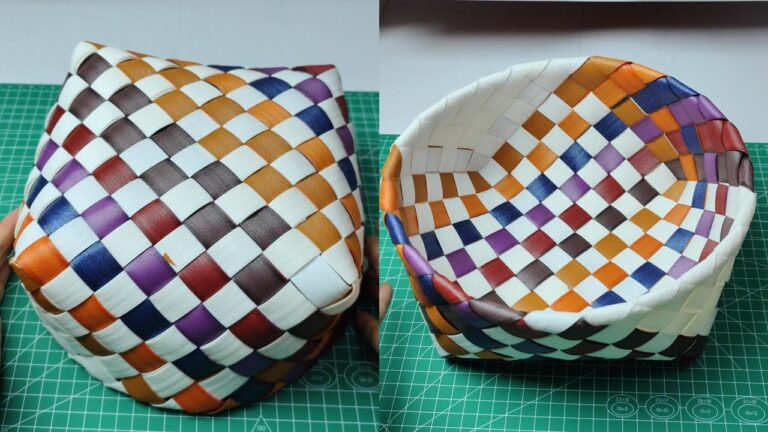 Crea 5 cesti colorati in rattan: idee DIY facili e originali!