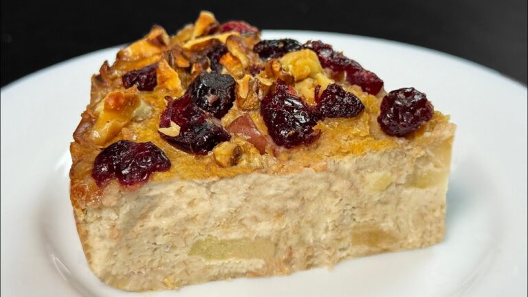 Perdi 10 kg al mese con questo delizioso dessert di avena e mele! Scopri di più!