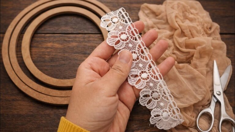 5 idee sorprendenti per decorazioni con pizzo e collant da non perdere!