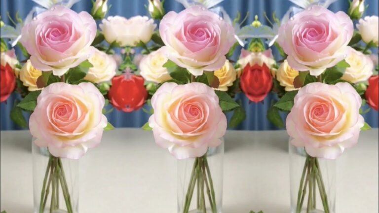Crea 5 rose di stoffa con questo semplice tutorial per principianti!