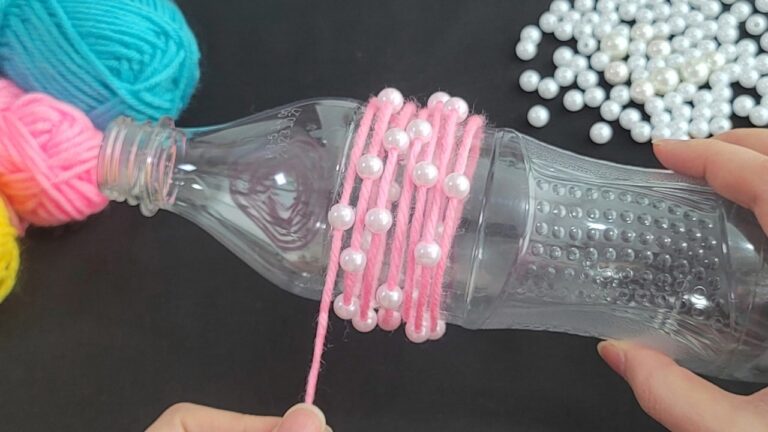 10 Idee Facili per Creare Gioielli con Bottiglie di Plastica e Perline