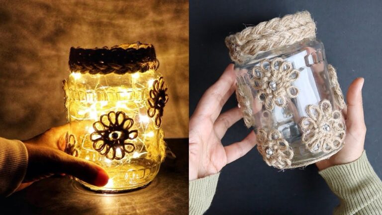 5 Idee creative per riciclare bottiglie di vetro con jute! Scopri di più ora!
