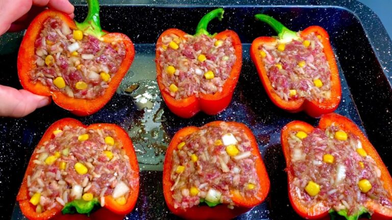 5 Passi per Preparare Peperoni Ripieni al Forno Squisiti e Facili da Realizzare