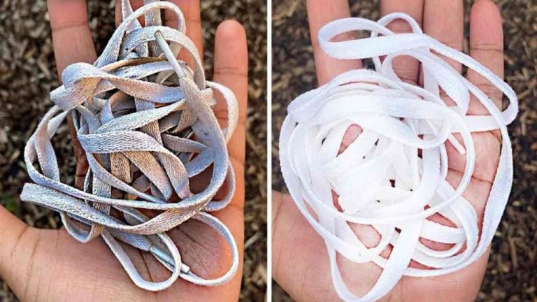 Scarpe sporche? Ecco come sbiancarle subito con la candeggina