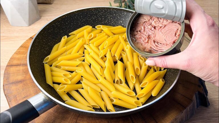 5 ricette veloci con tonno e pasta in scatola che devi provare subito!