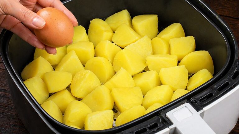 Scopri 5 ricette facili con patate e 1 uovo da fare in Airfryer!