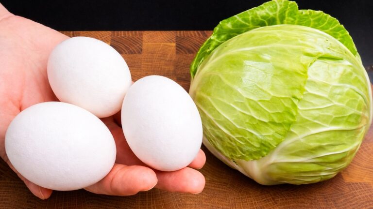 5 motivi per cui il cavolo con le uova è il miglior piatto da cena!