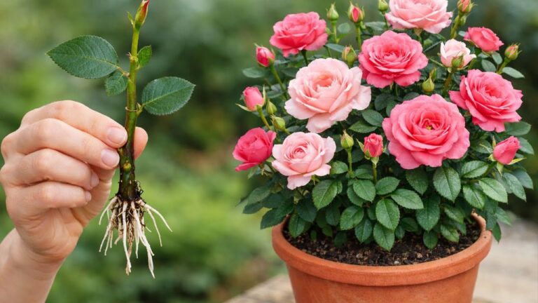 8 consigli per far radicare rapidamente i tuoi talee di rosa! Scopri come!