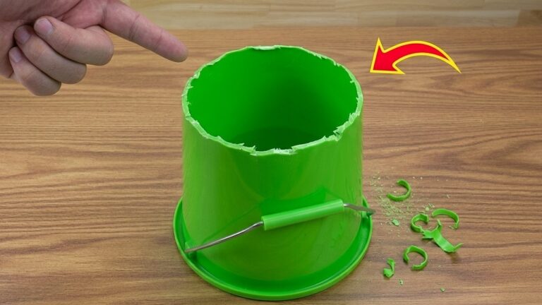 Trasforma 5 vecchi secchi di plastica in idee geniali per la tua casa!