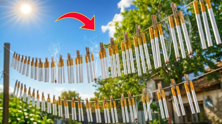 Scopri 5 modi sorprendenti per usare le sigarette secche al sole!