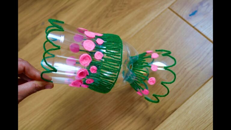 5 Idee Creative per Vasi Fai da Te con Bottiglie di Plastica