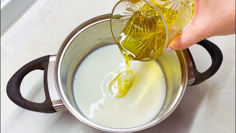 Scopri 5 modi per preparare il latte all’olio d’oliva in casa!