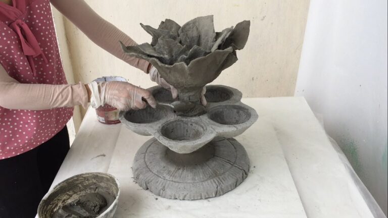 Crea 3 fioriere a due piani con materiali riciclati! Scopri come farlo ora!