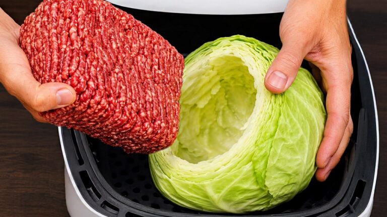 3 idee irresistibili per il Kohl e Hackfleisch in Airfryer che devi provare!