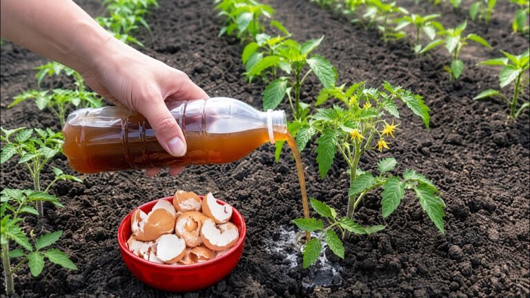 5 Modi per Usare Gusci d’Uovo e Fondi di Caffè per Pomodori Giganti!