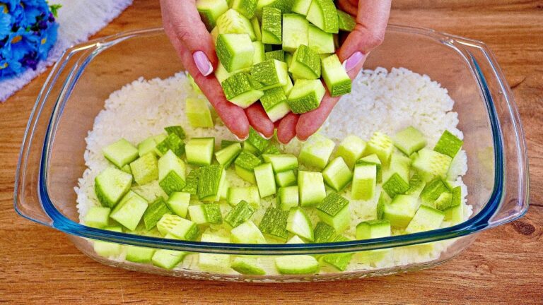 Scopri 5 modi sorprendenti per cucinare il riso con le zucchine!