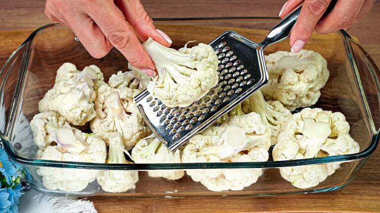 5 motivi per cui questo cavolfiore è più buono della carne! Scopri la ricetta!