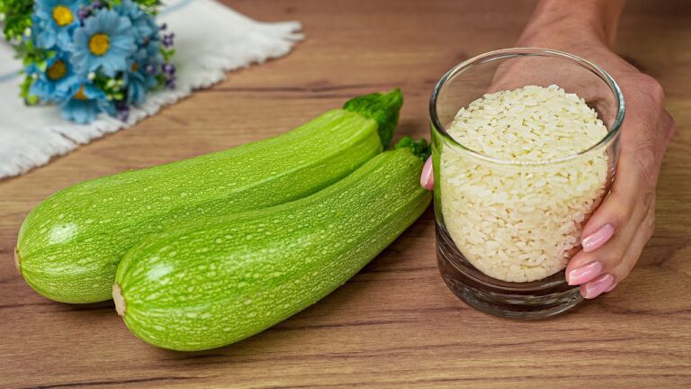 2 Zucchini e Riso: la ricetta irresistibile che amerai ogni giorno!