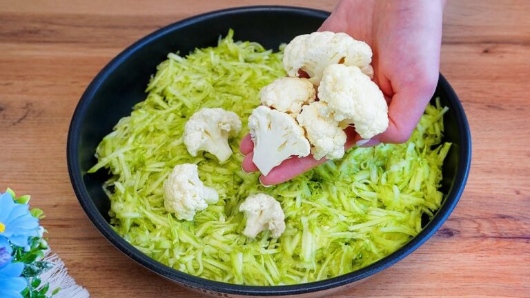 5 motivi per cui le zucchine con cavolfiore superano la carne! Scopri la ricetta!