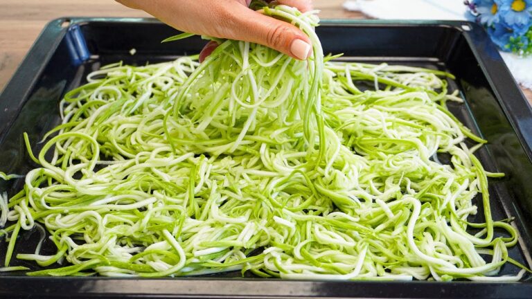 Scopri 5 deliziose ricette con zucchini: Basta grattugiare e cuocere!